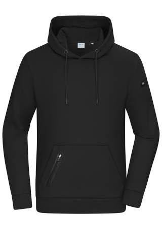 Miesten huppari Interlock OCS Blended & RCS, musta – James & Nicholson (1)