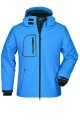 Miesten talvinen softshell-takki, aqua