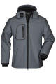 Miesten talvinen softshell-takki, antrasiitinharmaa