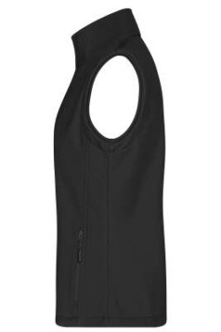 Naisten Promo Softshell-liivi, musta/musta – James & Nicholson (2)