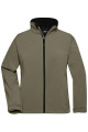 Naisten softshell-takki, oliivi