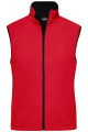 Naisten softshell-liivi, punainen