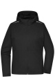 Naisten urheilullinen softshell-takki GRS, musta