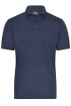 Miesten BIO Stretch-Polo Work - Yksivärinen - OCS-sekoite, laivasto