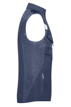 Craftsmen Softshell-liivi – STRONG, laivasto/laivasto – James & Nicholson (3)