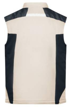 Craftsmen Softshell-liivi – STRONG, kivi/musta – James & Nicholson (4)
