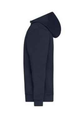 BIO Workwear puolivetoketjullinen huppari OCS sekoitettu, laivasto – James & Nicholson (2)