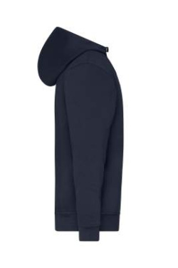 BIO Workwear puolivetoketjullinen huppari OCS sekoitettu, laivasto – James & Nicholson (3)