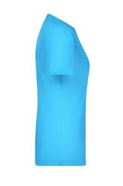 Naisten perus-T-paita, aqua - James & Nicholson (3)