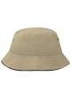 Lasten kalastajan pipo, khaki/musta