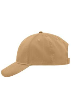 Harjattu 6-paneelinen lippis, beige ā Myrtle Beach (2)