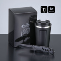 Driver Set: termosmuki nordic 350 ml & pelastusveitsi, musta