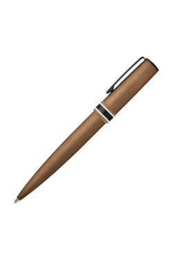 Kuulakärkikynä Arche Brushed Ring, kamelinruskea, tuotekuva (2)
