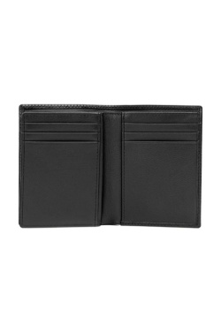 Korttikotelo, kolmitaittoinen, Islington, musta, tuotekuva (3)