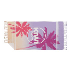 Kevyt, värillinen hamam-pyyhe 210 g/m² polypuuvillaa.