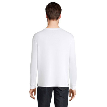 Pitkähihainen PIONEER-T-paita, unisex, Valkoinen, 4XL, tuotekuva (2)