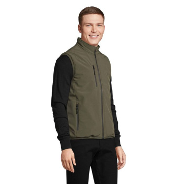 Topattu FALCON-softshell-liivi, Armeija, 4XL, tuotekuva (2)