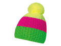 coFEE cable knit pipo, neonvihreä