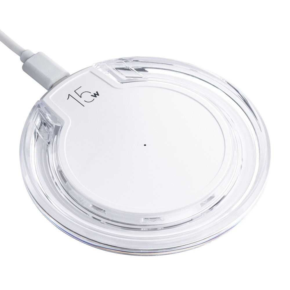 Langaton laturi REEVES-COPPERWAVE, 15 W – valkoinen (1)