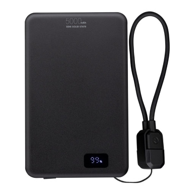 Magneettinen 15 W:n langaton varavirtalähde REEVES-WATTRON PRO V ALU, 5000 mAh – musta (3)
