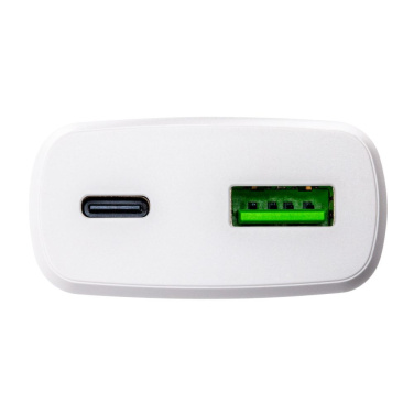 Kaksipaikkainen GaN-USB-laturi REEVES-TOMARES, 30 W – valkoinen (3)