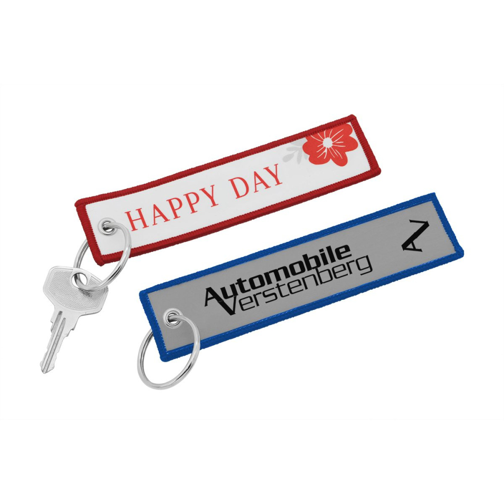 Lyhyet nauhat, tunnistelaput avaimenperällä 'WEBUNG', tuotekuva (1)