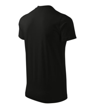 MALFINI Heavy V-neck – T-paita unisex, musta, 4XL, tuotekuva (4)