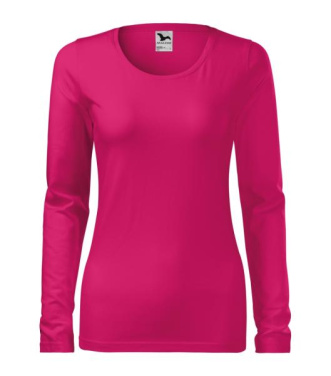 MALFINI Slim – Naisten T-paita, vadelma, XS, tuotekuva (2)
