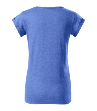 MALFINI Fusion – Naisten T-paita, sininen melansi, XS, tuotekuva (3)