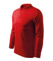 MALFINI Single J. LS - miesten poolopaita, punainen