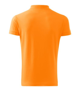 MALFINI Cotton – Miesten poolopaita, mandariini appelsiini, S, tuotekuva (3)