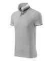 MALFINI Premium Collar Up - miesten poolopaita, hopeanharmaa