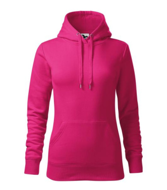 MALFINI Cape – Naisten collegepaita, magenta, XS, tuotekuva (2)