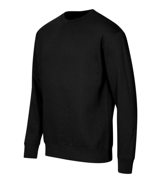 MALFINI Crew – Unisex collegepaita, musta, 4XL, tuotekuva (1)