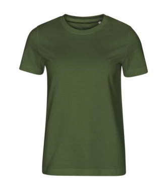 MALFINI Edge – Naisten T-paita, khaki, XS, tuotekuva (2)