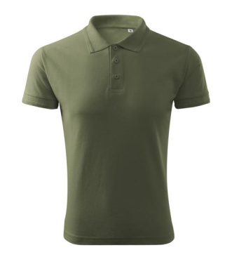 MALFINI Pique Polo Free - miesten poolopaita, khaki, S, tuotekuva (2)
