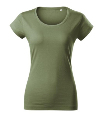 MALFINI Viper Free - naisten T-paita, khaki, XS, tuotekuva (2)