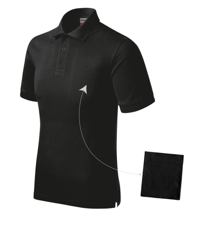 RIMECK Resist Heavy Polo - miesten poolopaita, musta, 4XL, tuotekuva (1)