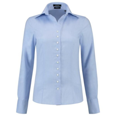 TRICORP Fitted Blouse - naisten kauluspaita, sininen, 36, tuotekuva (2)