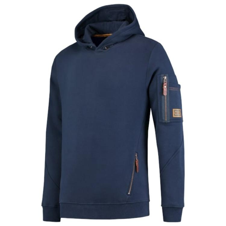 TRICORP Premium Hooded Sweater - miesten collegepaita, muste, 4XL, tuotekuva (1)