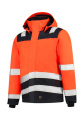 TRICORP Midi Parka High Vis Bicolor - työtakki, fluoresoiva oranssi