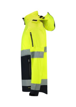 TRICORP Bi-color EN ISO 20471 Softshell - softshell-takki, fluoresoiva keltainen, 4XL, tuotekuva (4)