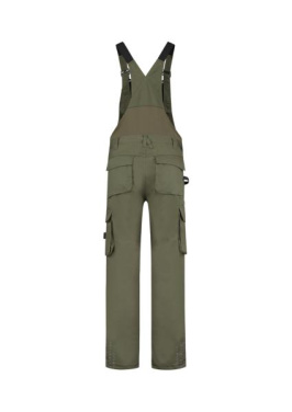 TRICORP Bib & Brace Twill Cordura - olkaimelliset työhousut, armeija, 44, tuotekuva (3)
