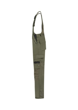 TRICORP Bib & Brace Twill Cordura - olkaimelliset työhousut, armeija, 44, tuotekuva (4)