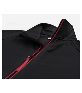 RIMECK Vertex - miesten joustava fleece-takki, musta, S, tuotekuva (4)