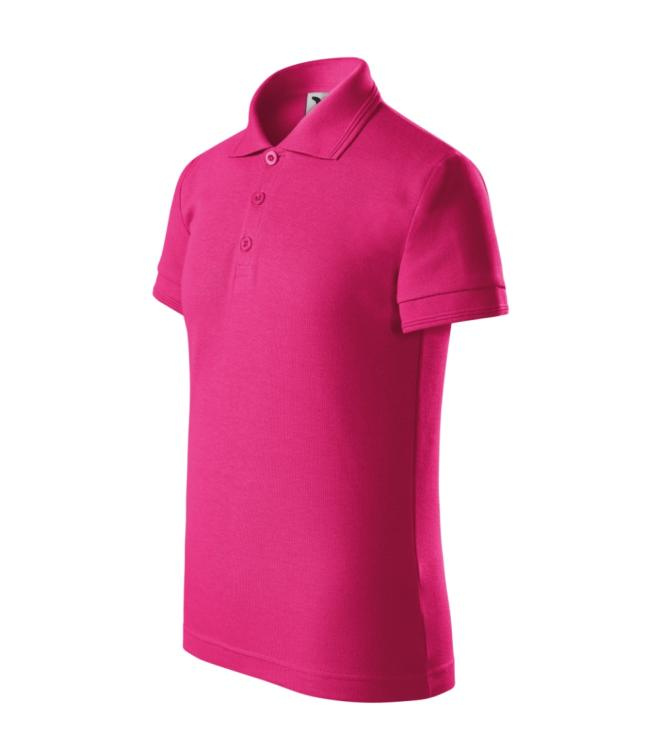 MALFINI Pique Polo - lasten poolopaita, magenta, 158 cm/12 years, tuotekuva (1)