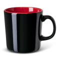 KOPP Emma 25 cl – muki, kiiltävä musta/punainen 485