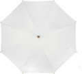 FALCONE LR-99 ympäristöystävällinen sateenvarjo, Ø 102 cm, valkoinen