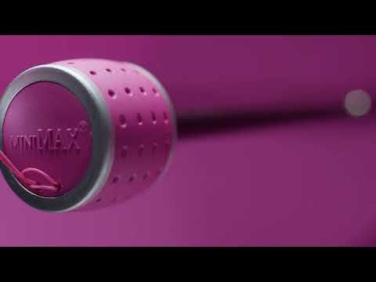 MINIMAX LGF-202 kokoontaitettava sateenvarjo, violetti, Ø 100 cm, tuotekuva (3)