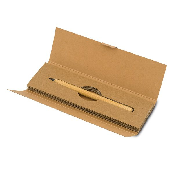 Kony pitkäkestoinen lyijykynä/kynä rasiassa, beige, tuotekuva (1)